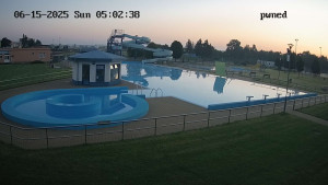 Koupaliště Chropyně - Hlavní bazén, divoká řeka - 15.6.2025 v 05:00