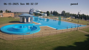Koupaliště Chropyně - Hlavní bazén, divoká řeka - 15.6.2025 v 08:30