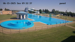 Koupaliště Chropyně - Hlavní bazén, divoká řeka - 15.6.2025 v 09:30