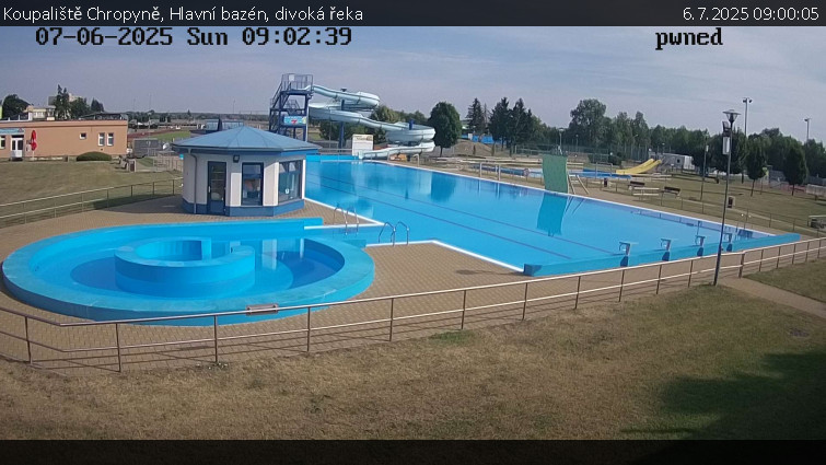 Koupaliště Chropyně - Hlavní bazén, divoká řeka - 6.7.2025 v 09:00 Koupaliště Chropyně - Hlavní bazén, divoká řeka - 6.7.2025 v 09:00