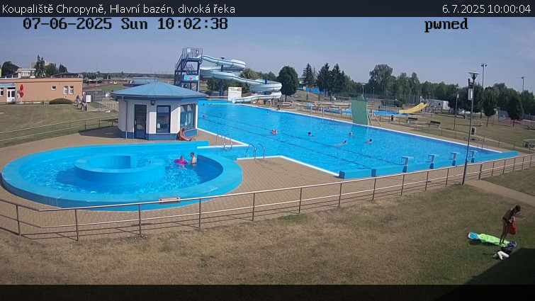 Koupaliště Chropyně - Hlavní bazén, divoká řeka - 6.7.2025 v 10:00 Koupaliště Chropyně - Hlavní bazén, divoká řeka - 6.7.2025 v 10:00
