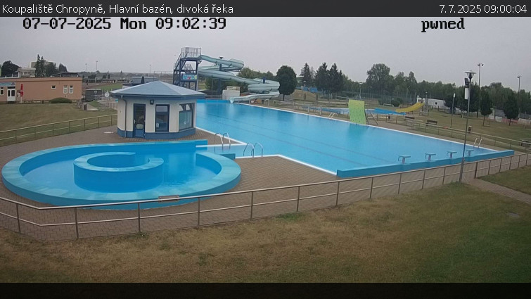 Koupaliště Chropyně - Hlavní bazén, divoká řeka - 7.7.2025 v 09:00 Koupaliště Chropyně - Hlavní bazén, divoká řeka - 7.7.2025 v 09:00