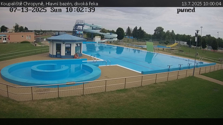 Koupaliště Chropyně - Hlavní bazén, divoká řeka - 13.7.2025 v 10:00 Koupaliště Chropyně - Hlavní bazén, divoká řeka - 13.7.2025 v 10:00