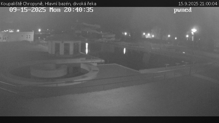Koupaliště Chropyně - Hlavní bazén, divoká řeka - 15.9.2025 v 21:00 Koupaliště Chropyně - Hlavní bazén, divoká řeka - 15.9.2025 v 21:00