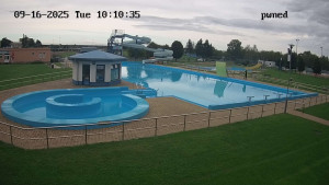 Koupaliště Chropyně - Hlavní bazén, divoká řeka - 16.9.2025 v 10:30
