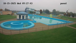 Koupaliště Chropyně - Hlavní bazén, divoká řeka - 15.10.2025 v 09:30