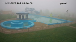 Hlavní bazén, divoká řeka