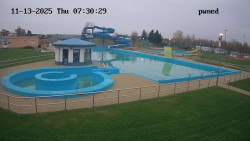 Hlavní bazén, divoká řeka