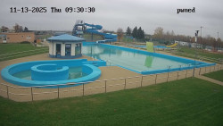 Hlavní bazén, divoká řeka