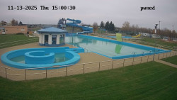 Hlavní bazén, divoká řeka