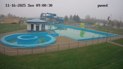 Hlavní bazén, divoká řeka