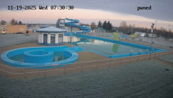 Hlavní bazén, divoká řeka