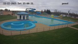 Hlavní bazén, divoká řeka