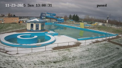 Hlavní bazén, divoká řeka