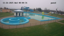 Hlavní bazén, divoká řeka