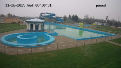 Hlavní bazén, divoká řeka