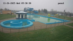 Hlavní bazén, divoká řeka