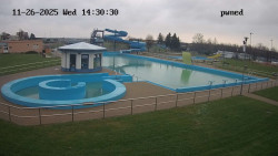 Hlavní bazén, divoká řeka