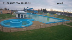 Hlavní bazén, divoká řeka