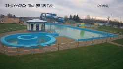 Hlavní bazén, divoká řeka