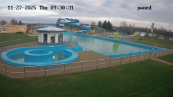 Hlavní bazén, divoká řeka