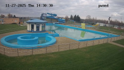 Hlavní bazén, divoká řeka