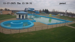 Hlavní bazén, divoká řeka