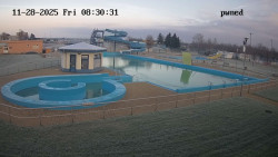 Hlavní bazén, divoká řeka