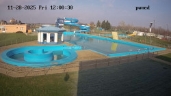 Hlavní bazén, divoká řeka