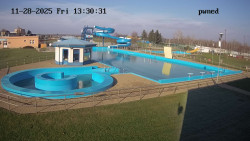 Hlavní bazén, divoká řeka