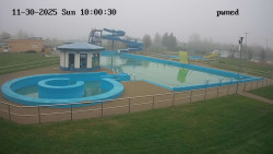 Hlavní bazén, divoká řeka