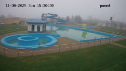 Hlavní bazén, divoká řeka