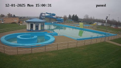 Hlavní bazén, divoká řeka