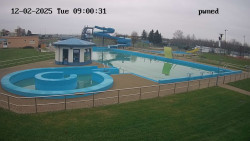 Hlavní bazén, divoká řeka