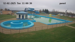 Hlavní bazén, divoká řeka