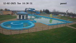 Hlavní bazén, divoká řeka