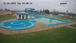 Hlavní bazén, divoká řeka