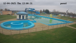 Hlavní bazén, divoká řeka