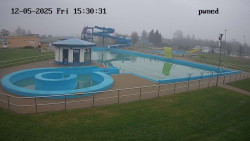 Hlavní bazén, divoká řeka