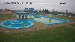 Hlavní bazén, divoká řeka