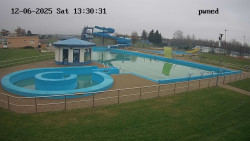 Hlavní bazén, divoká řeka