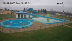 Hlavní bazén, divoká řeka