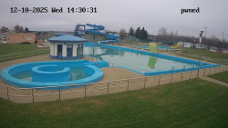 Hlavní bazén, divoká řeka