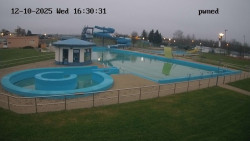 Hlavní bazén, divoká řeka