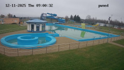 Hlavní bazén, divoká řeka