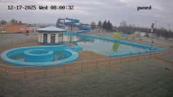 Hlavní bazén, divoká řeka