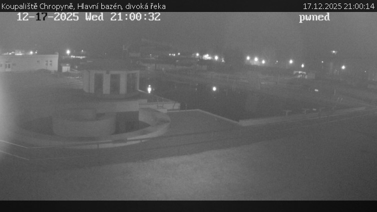Koupaliště Chropyně - Hlavní bazén, divoká řeka - 17.12.2025 v 21:00