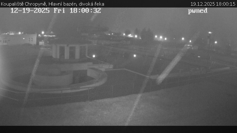 Koupaliště Chropyně - Hlavní bazén, divoká řeka - 19.12.2025 v 18:00