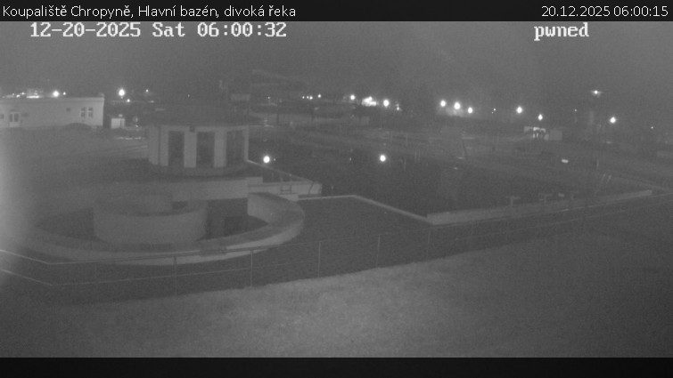 Koupaliště Chropyně - Hlavní bazén, divoká řeka - 20.12.2025 v 06:00