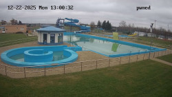 Hlavní bazén, divoká řeka